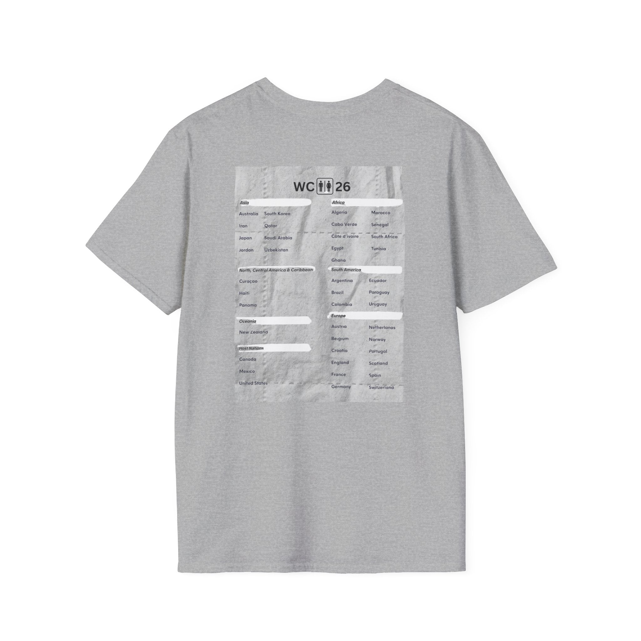 WC 26 Soccer Humor Tee I Football summer tshirt