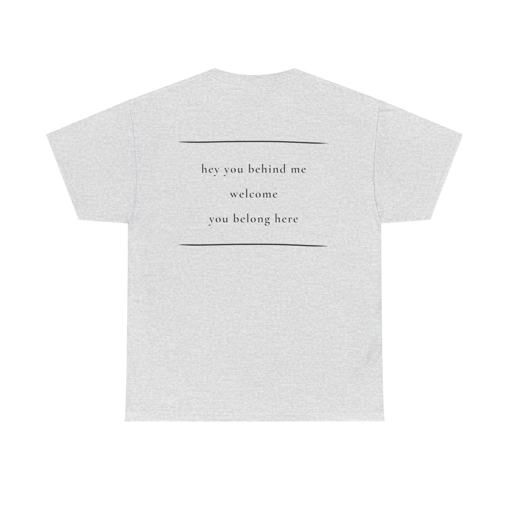 Personalised City T-Shirt — Custom City Coordinates Tee — You Belong Here Shirt — Minimalist Travel Gift — Any City Custom Tee