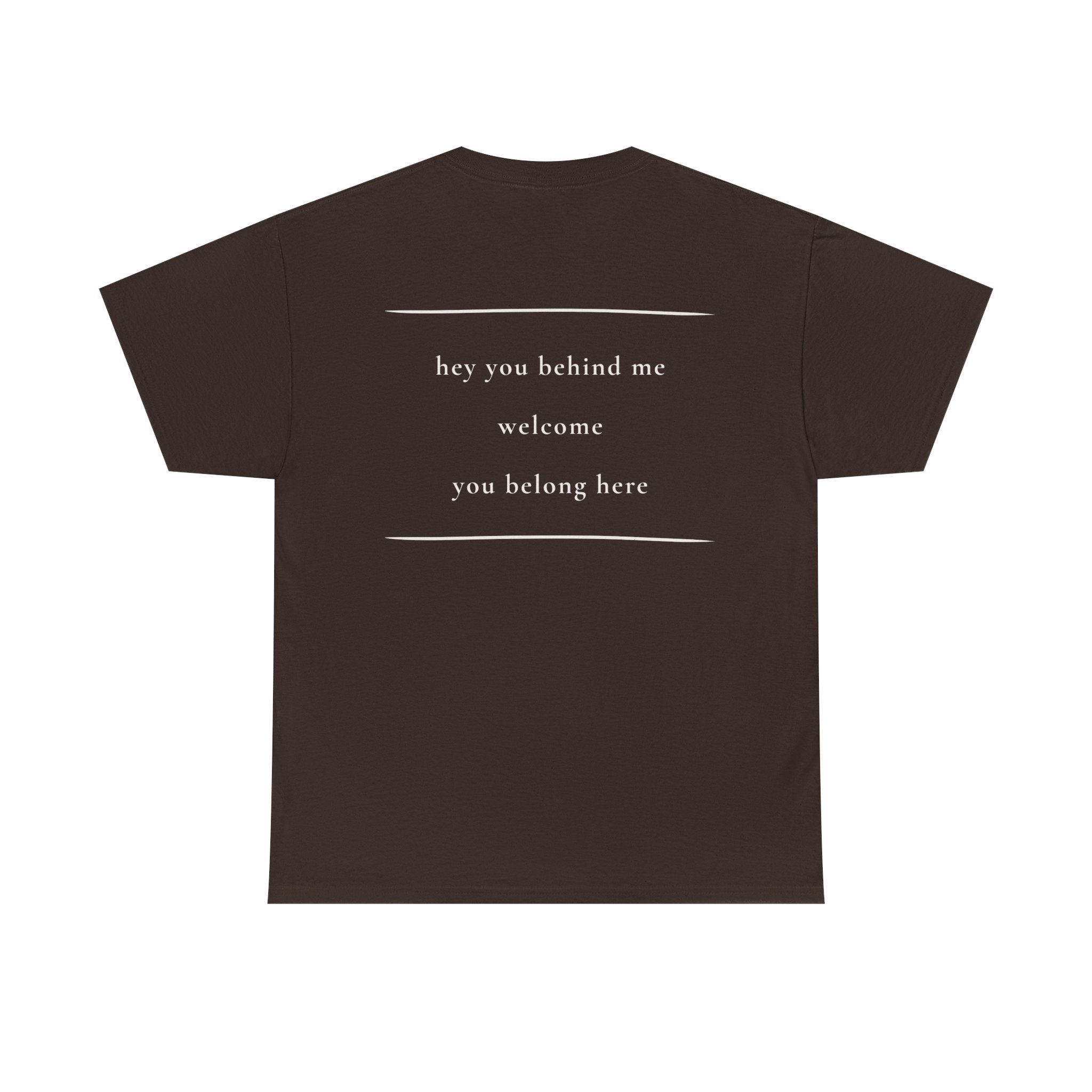 Personalised City T-Shirt — Custom City Coordinates Tee — You Belong Here Shirt — Minimalist Travel Gift — Any City Custom Tee