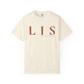 LIS - LISBON T-Shirt | Minimal Chest Logo, Small Back Compass