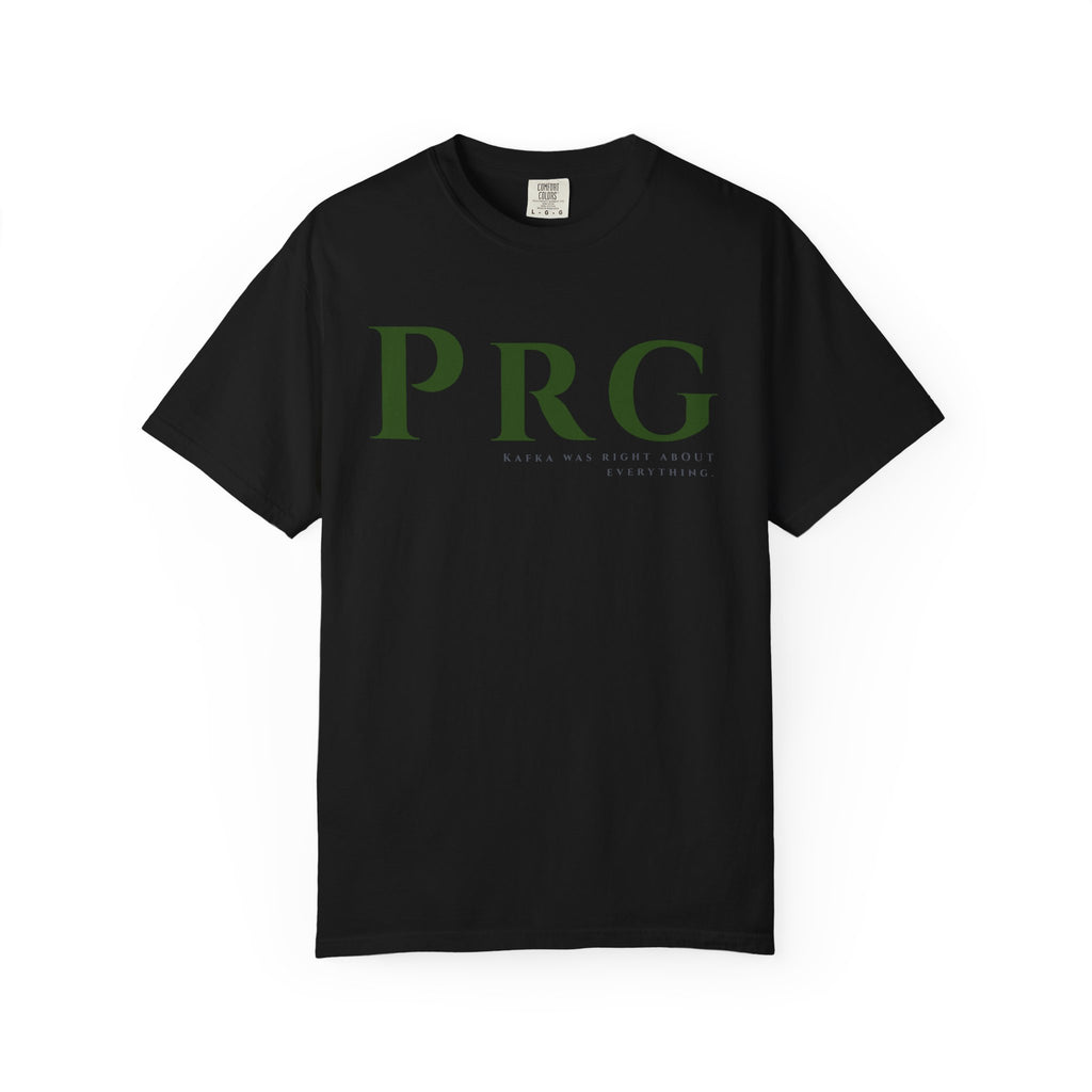 PRG Tee - PRAGUE | Minimal Compass Graphic, Comfort Colors