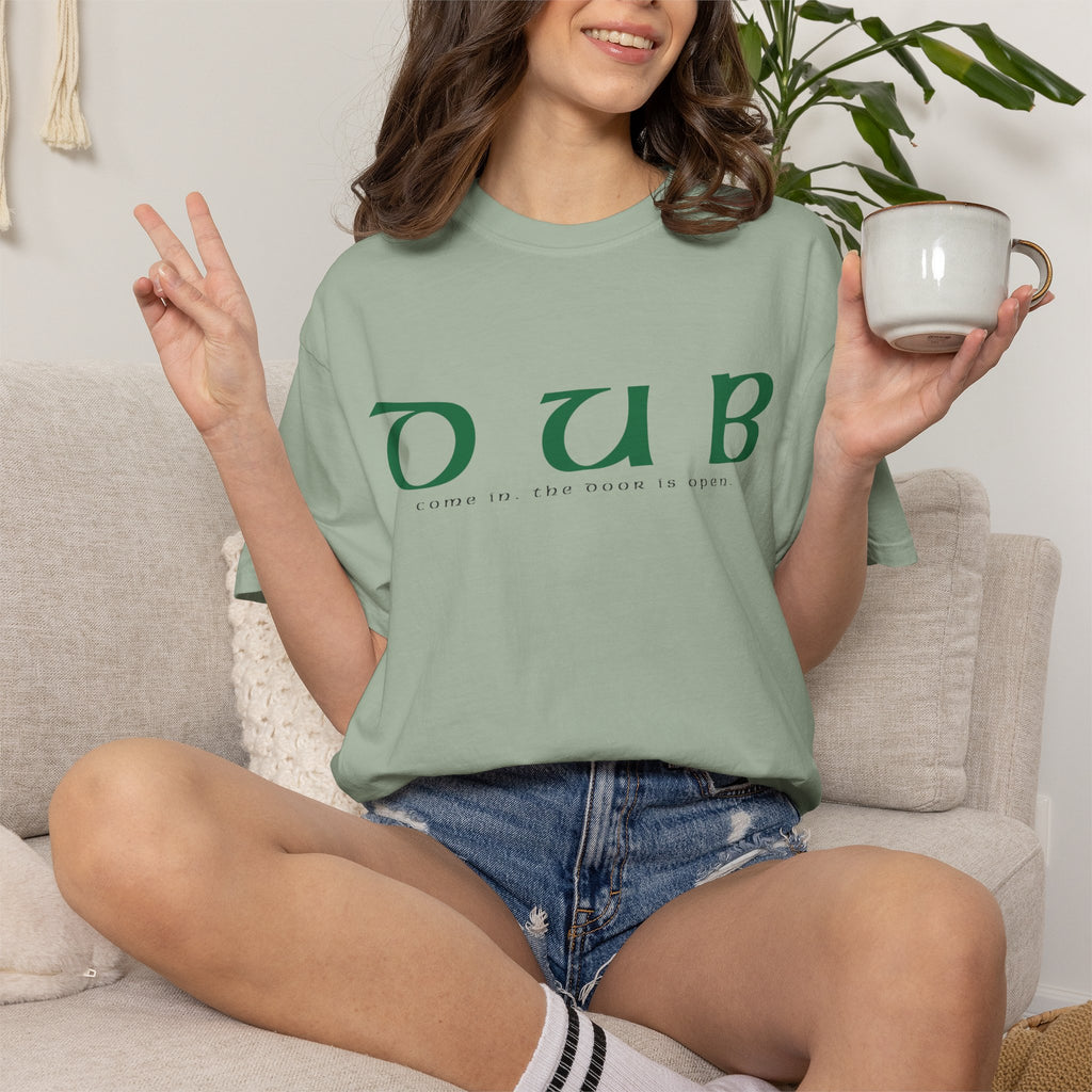 DUB - Dublin Logo T-shirt | Compass Back Graphic