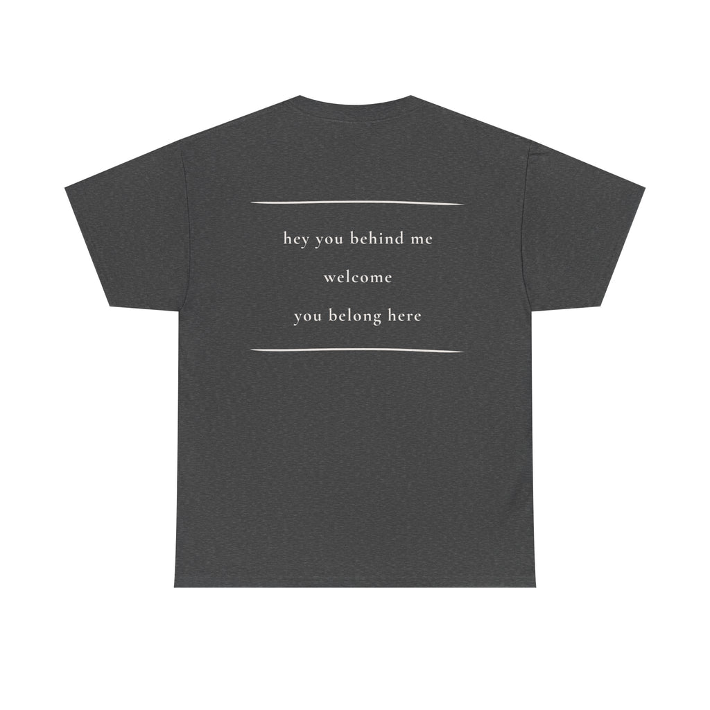 Personalised City T-Shirt — Custom City Coordinates Tee — You Belong Here Shirt — Minimalist Travel Gift — Any City Custom Tee