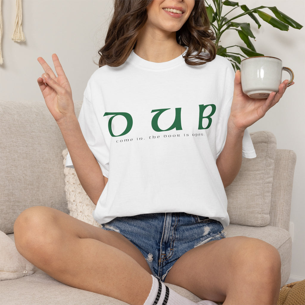 DUB - Dublin Logo T-shirt | Compass Back Graphic
