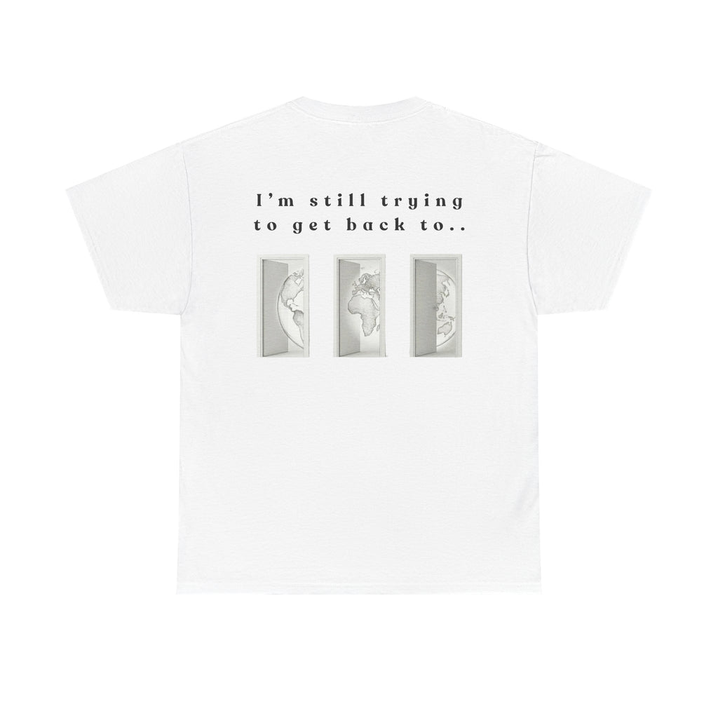 SOMEWHERE, Im trying to get back to - tshirt