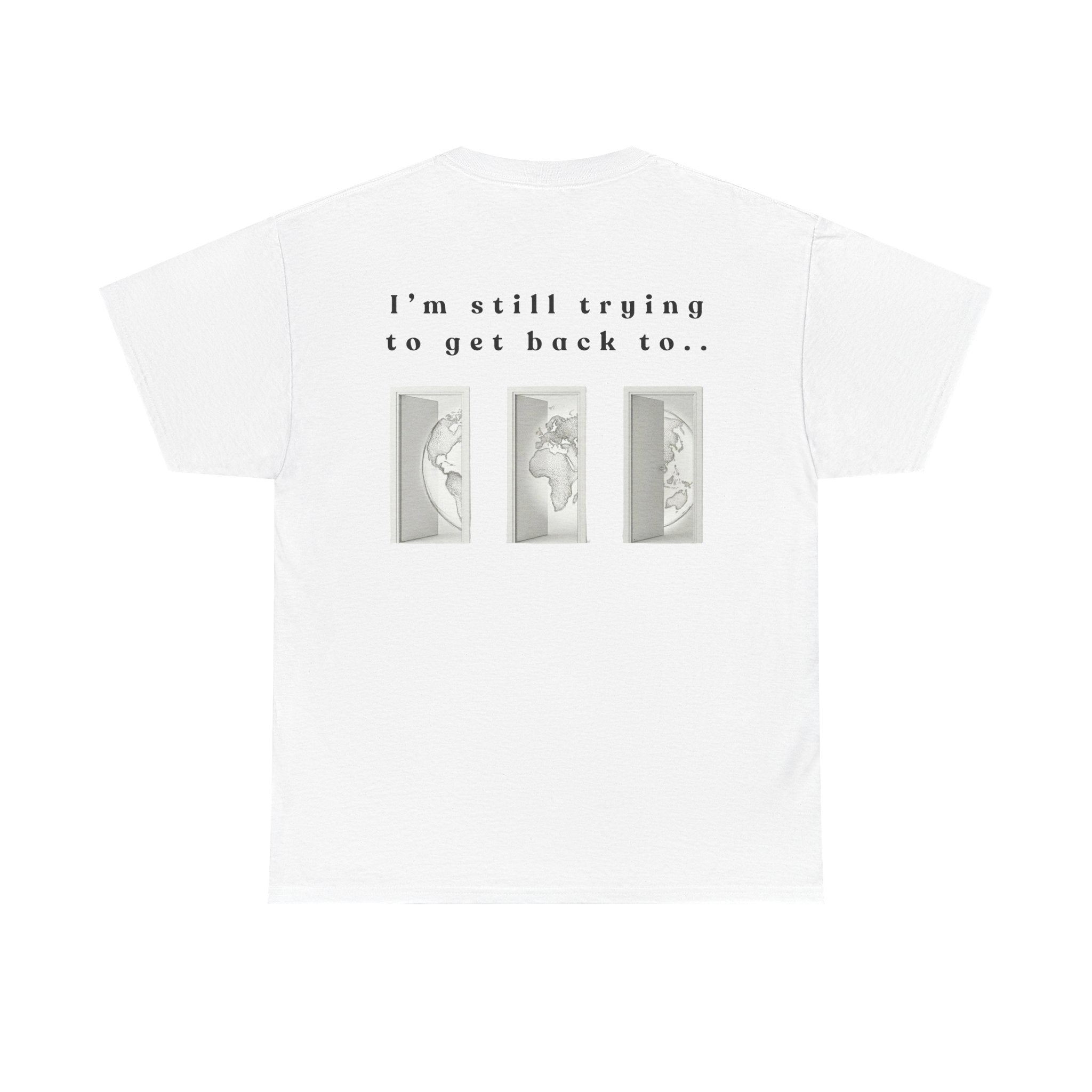 SOMEWHERE, Im trying to get back to - tshirt