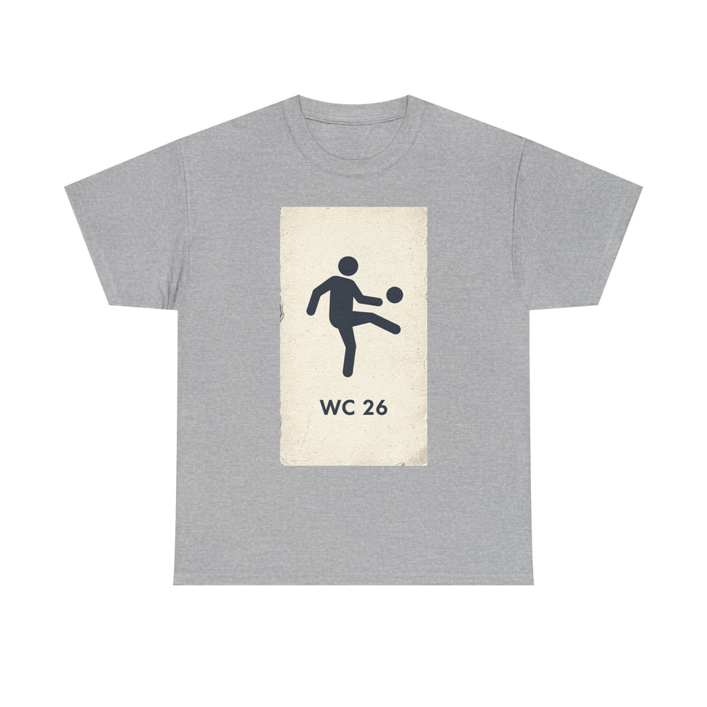 WC 26 - Footie humor - Toilet figure playing football