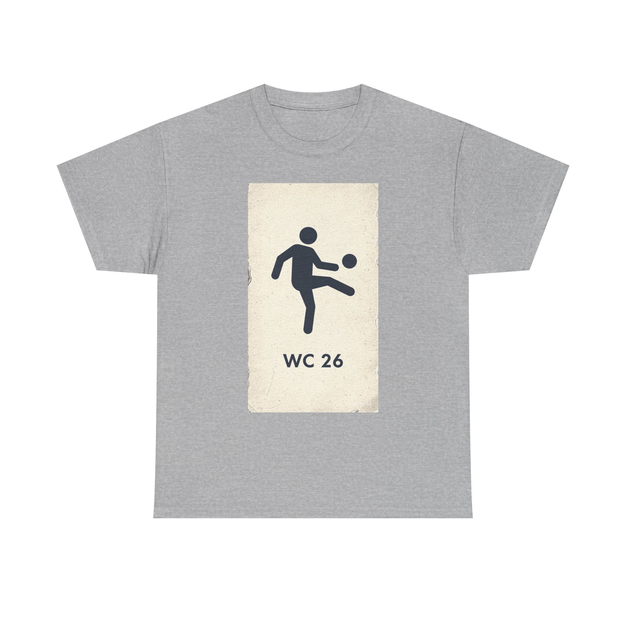 WC 26 - Footie humor - Toilet figure playing football