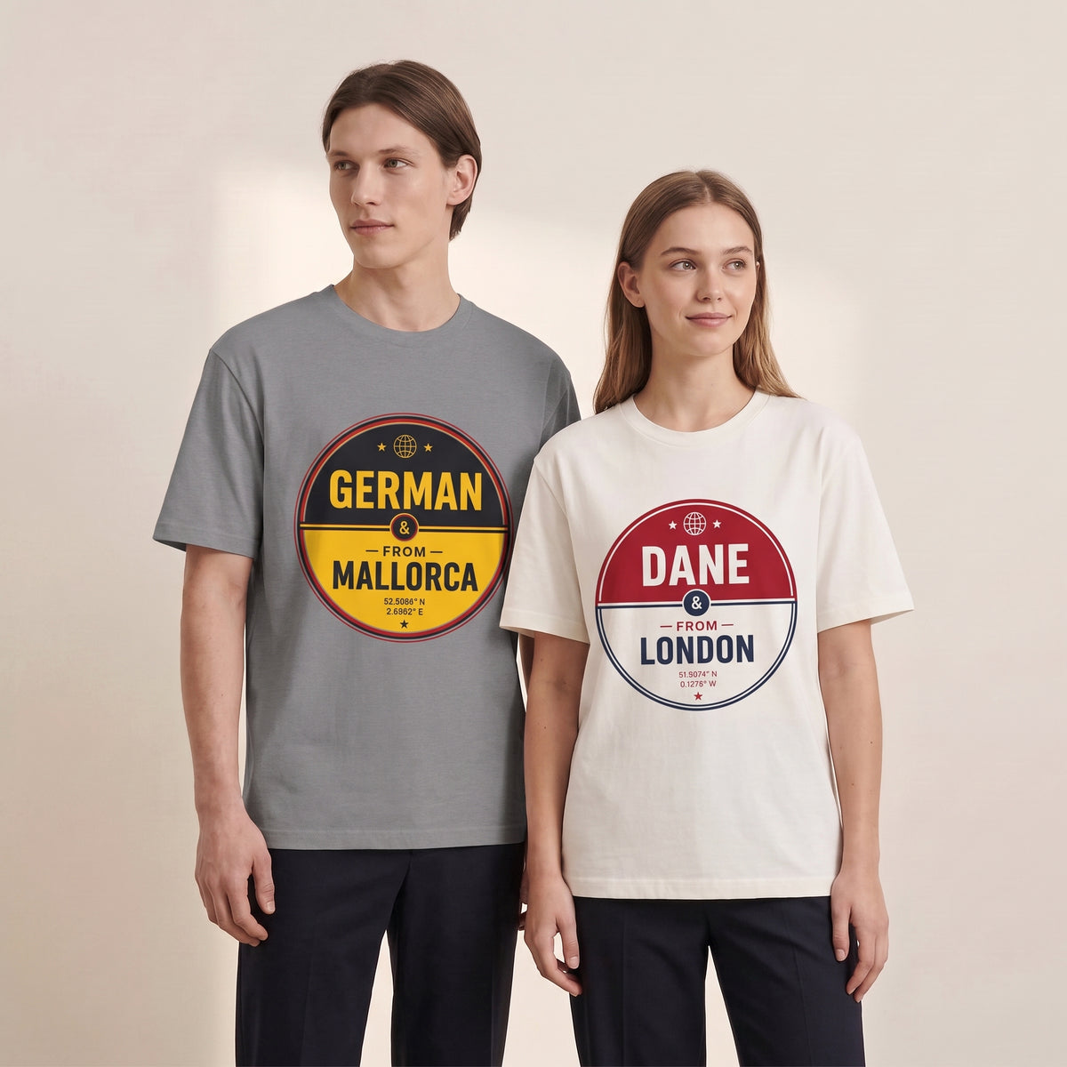 Identity & Place — Personalised T-Shirt