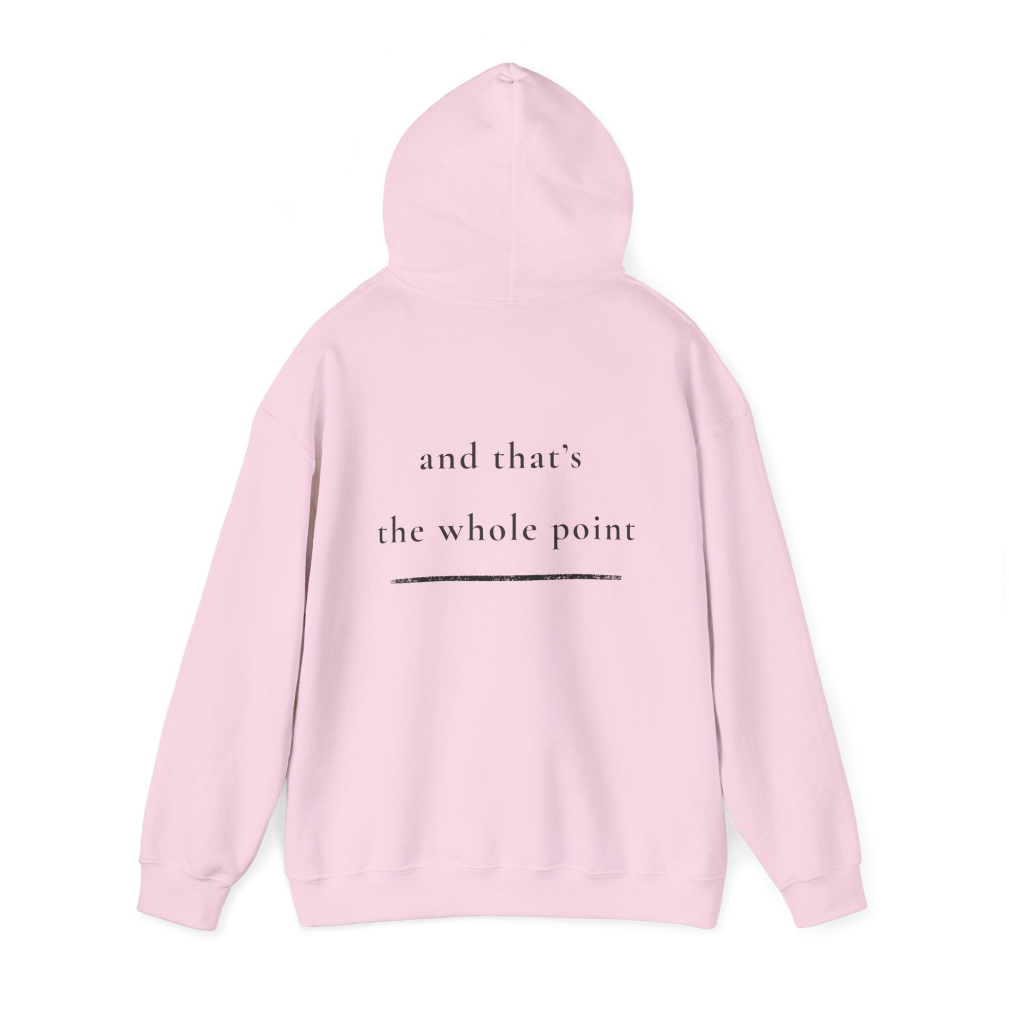 Still Here Hoodie — Positive Message Sweatshirt — Mental Health Clothing — Unique Gift