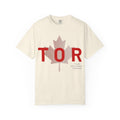 TOR Maple Leaf T-shirt - Toronto tshirt - Canada flag graphic tee - Comfort Colors tshirt
