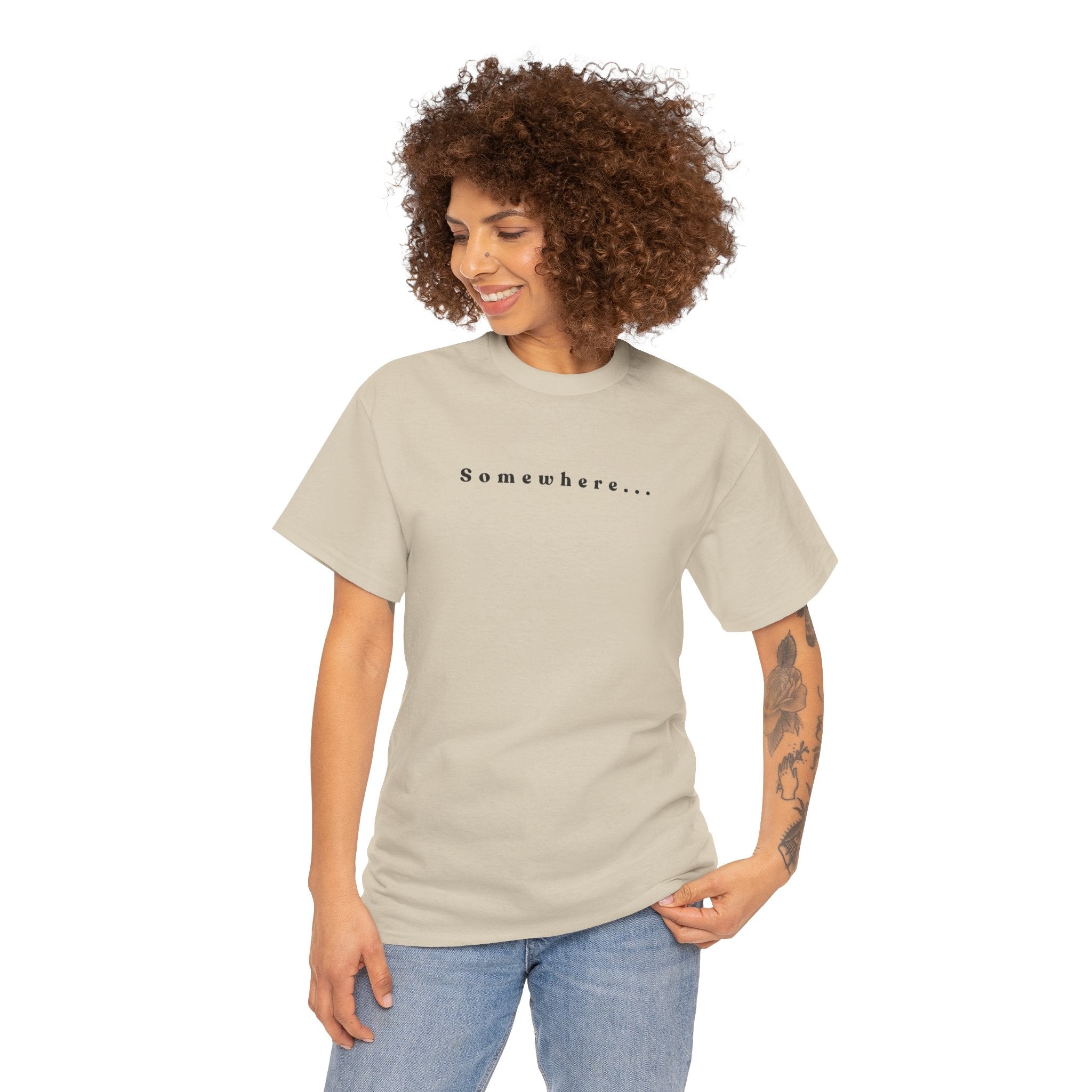 SOMEWHERE, Im trying to get back to - tshirt