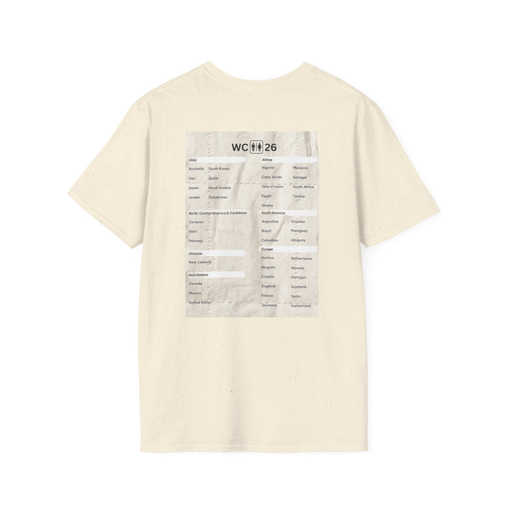 WC 26 Soccer Humor Tee I Football summer tshirt