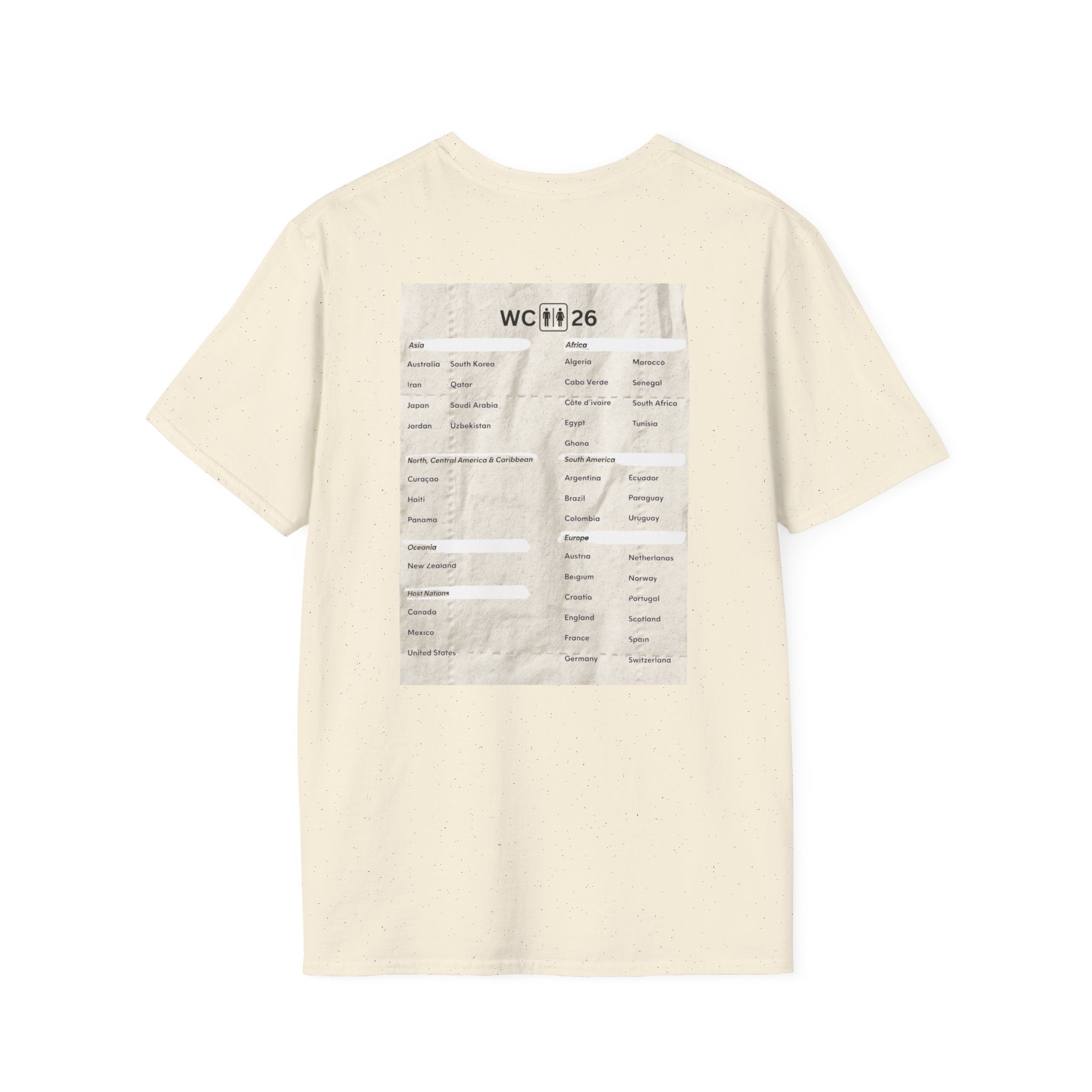WC 26 Soccer Humor Tee I Football summer tshirt
