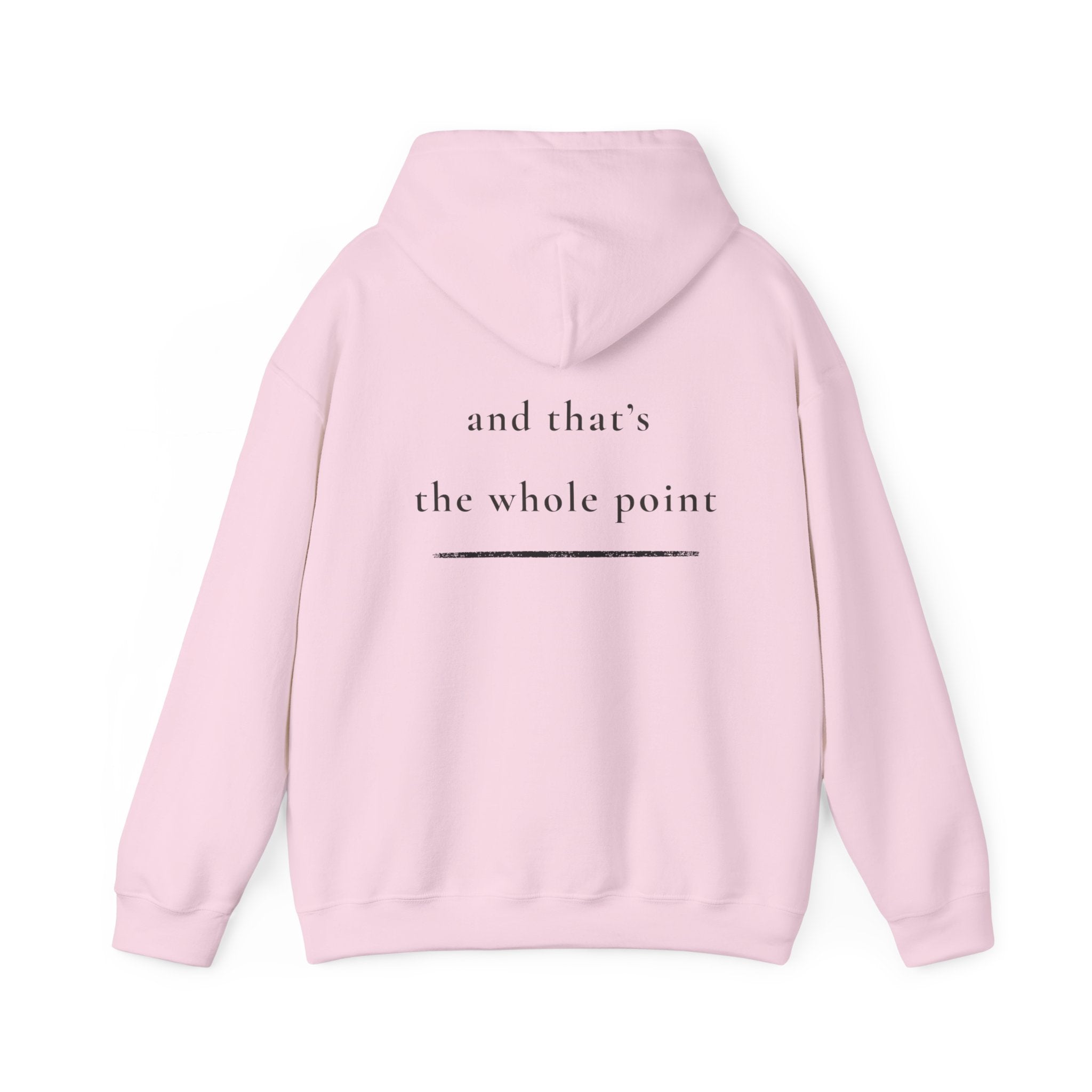 Still Here Hoodie — Positive Message Sweatshirt — Mental Health Clothing — Unique Gift