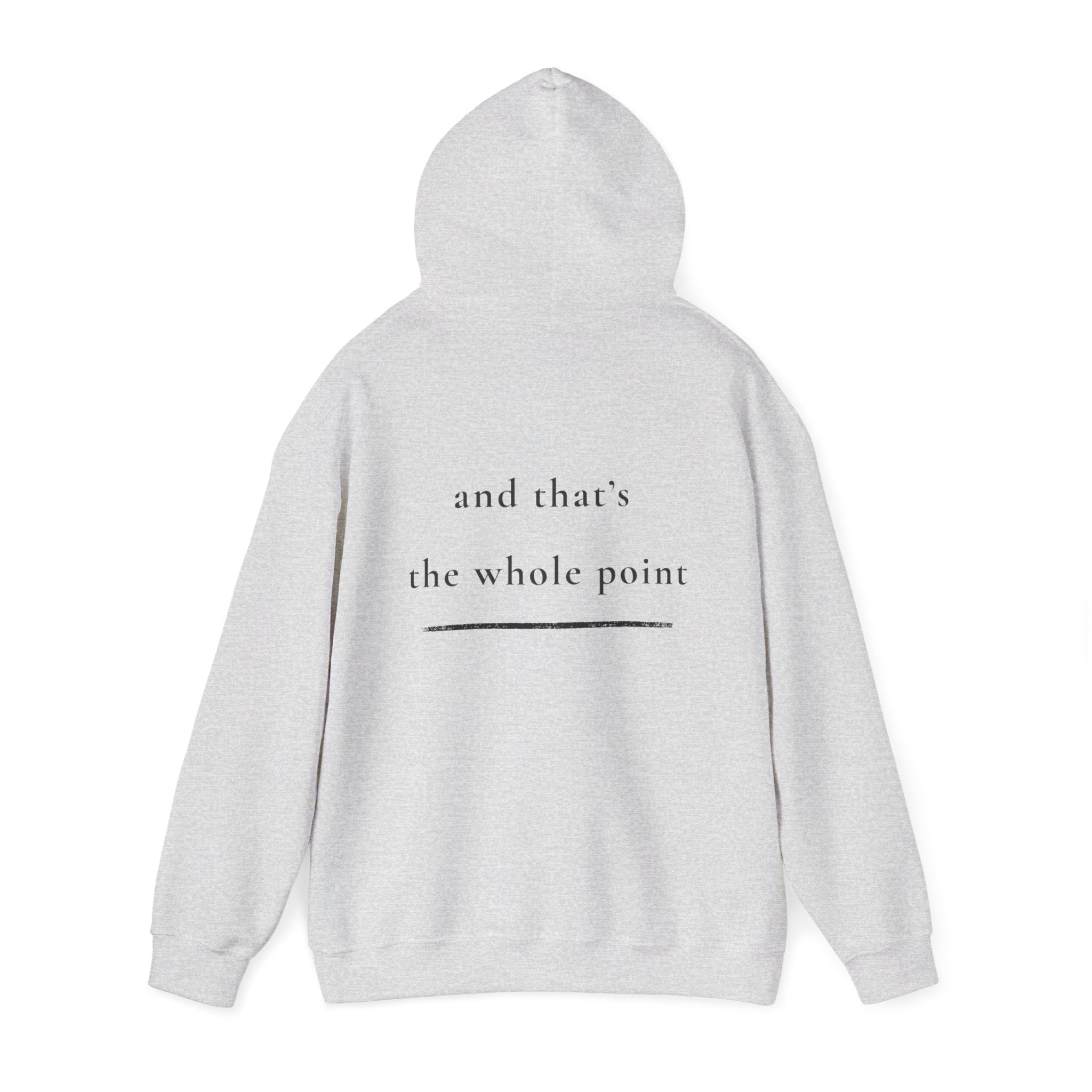 Still Here Hoodie — Positive Message Sweatshirt — Mental Health Clothing — Unique Gift