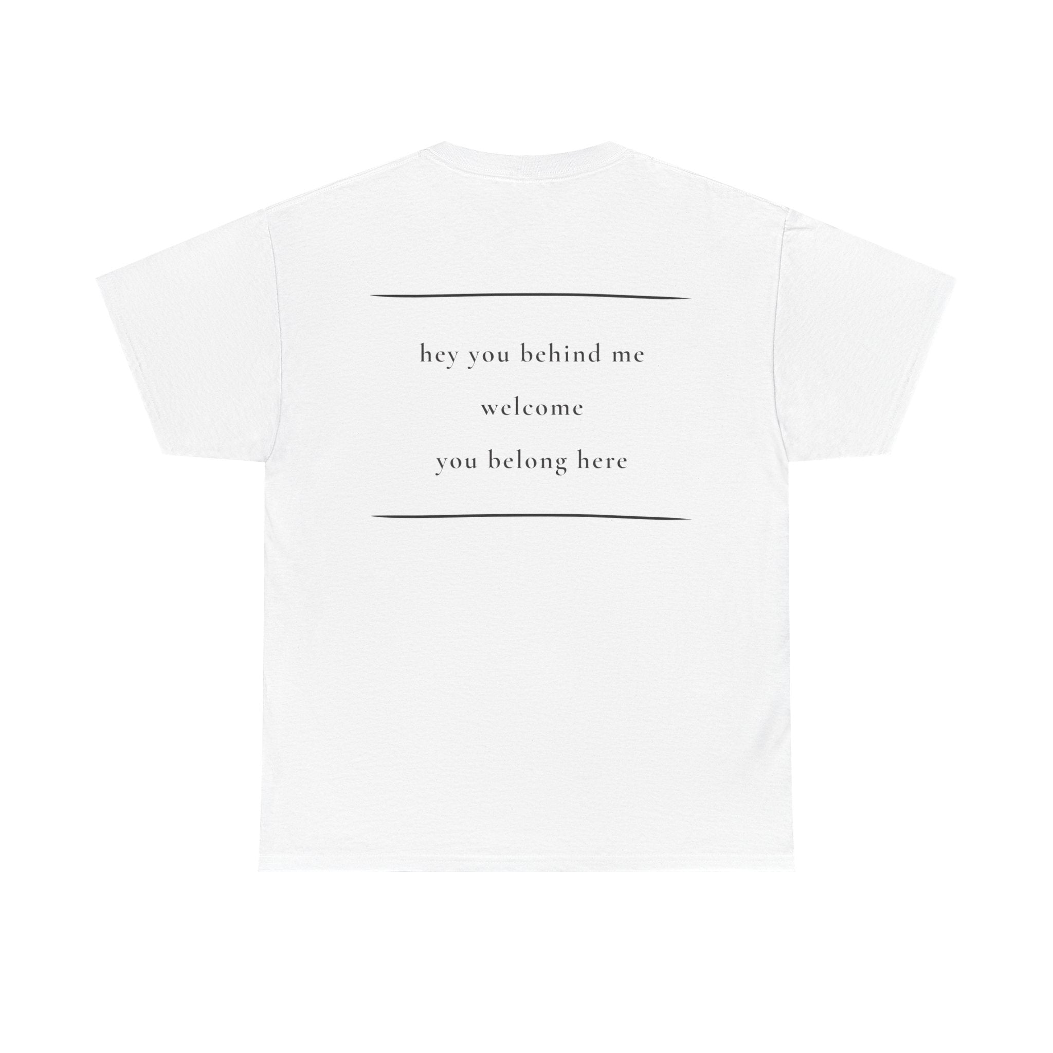 Personalised City T-Shirt — Custom City Coordinates Tee — You Belong Here Shirt — Minimalist Travel Gift — Any City Custom Tee