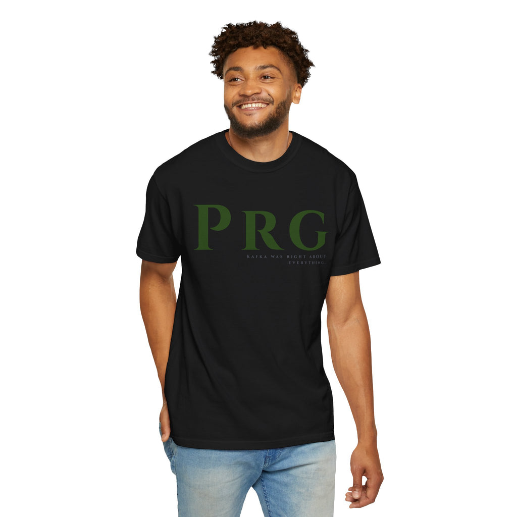 PRG Tee - PRAGUE | Minimal Compass Graphic, Comfort Colors