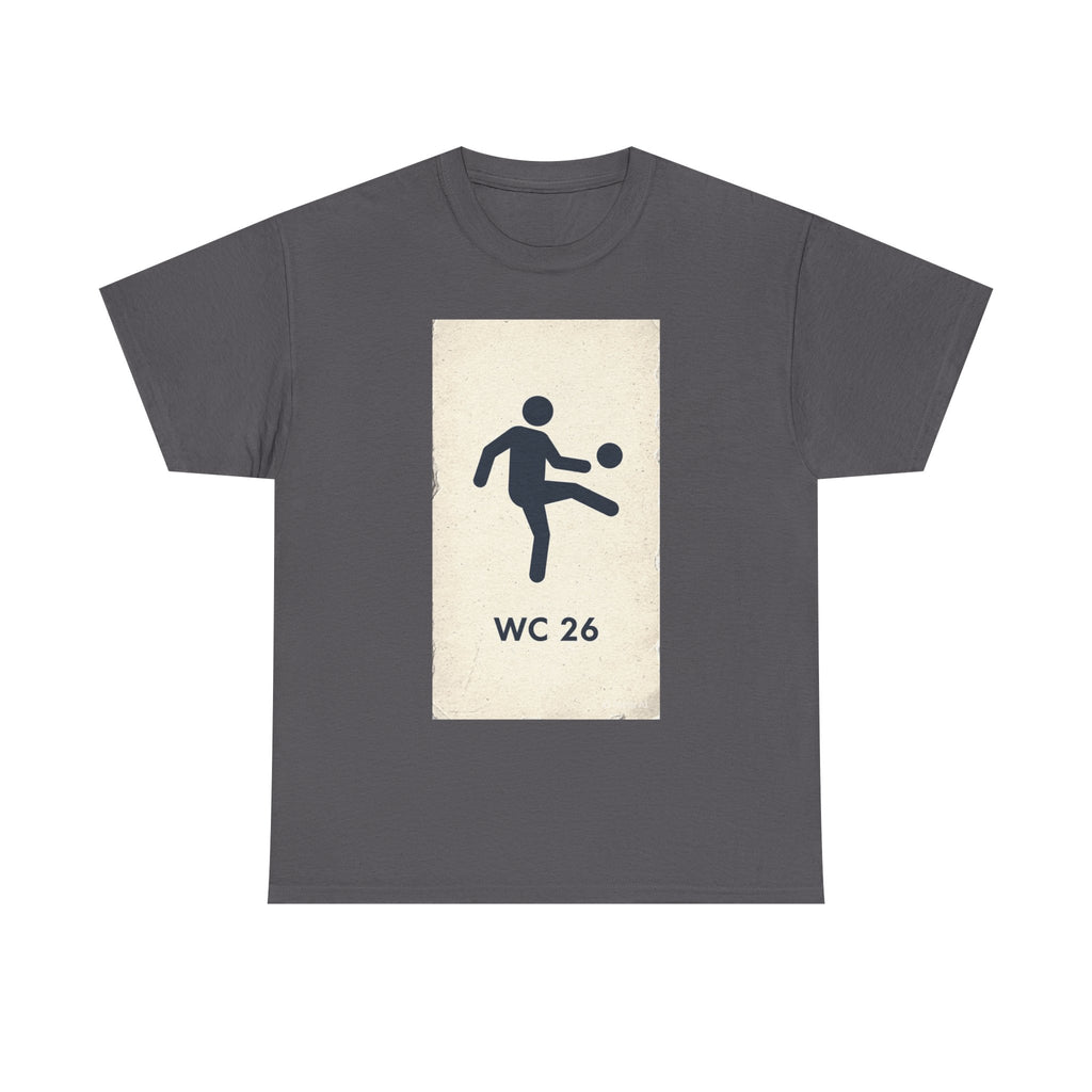WC 26 - Footie humor - Toilet figure playing football
