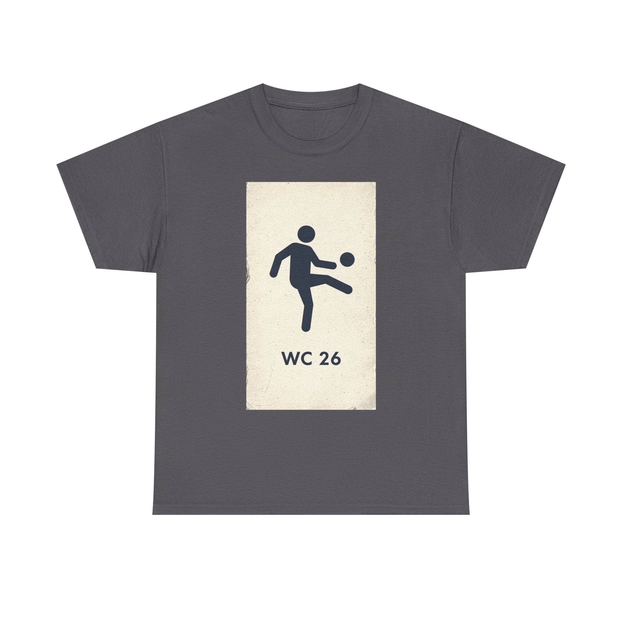 WC 26 - Footie humor - Toilet figure playing football