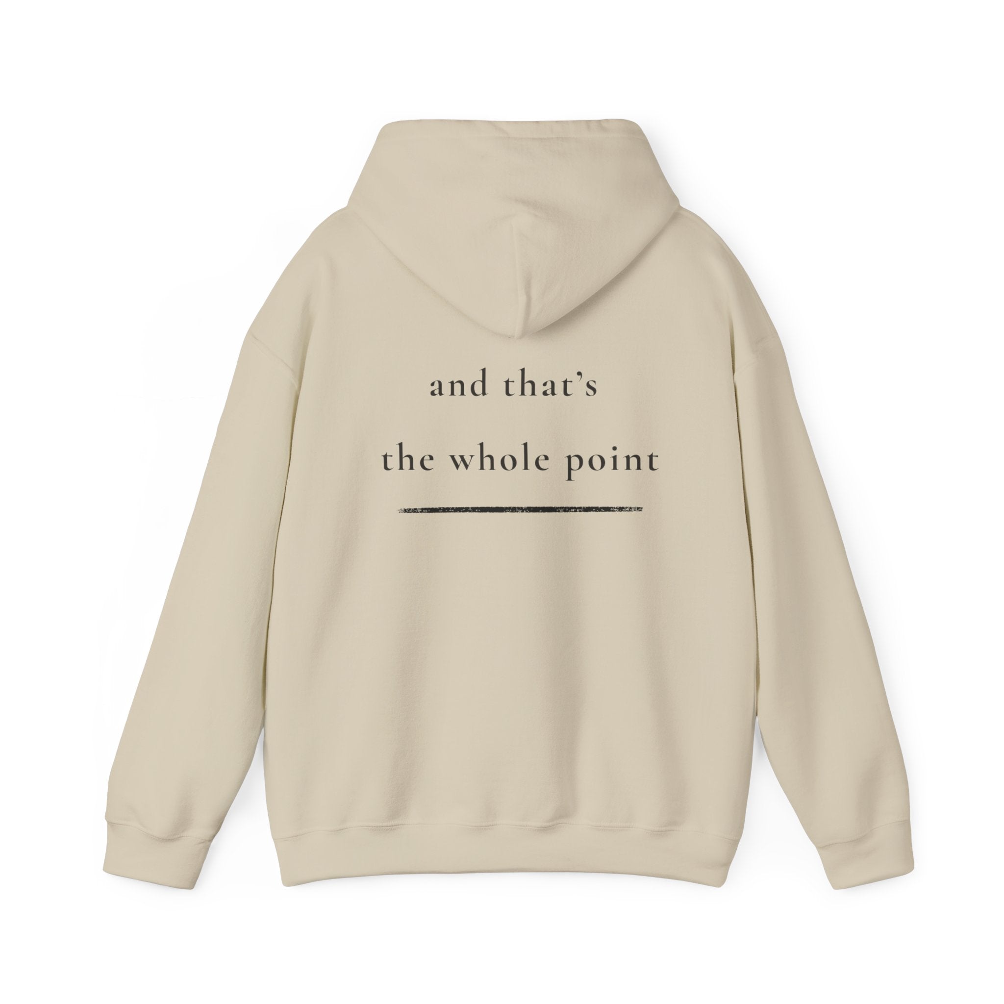 Still Here Hoodie — Positive Message Sweatshirt — Mental Health Clothing — Unique Gift