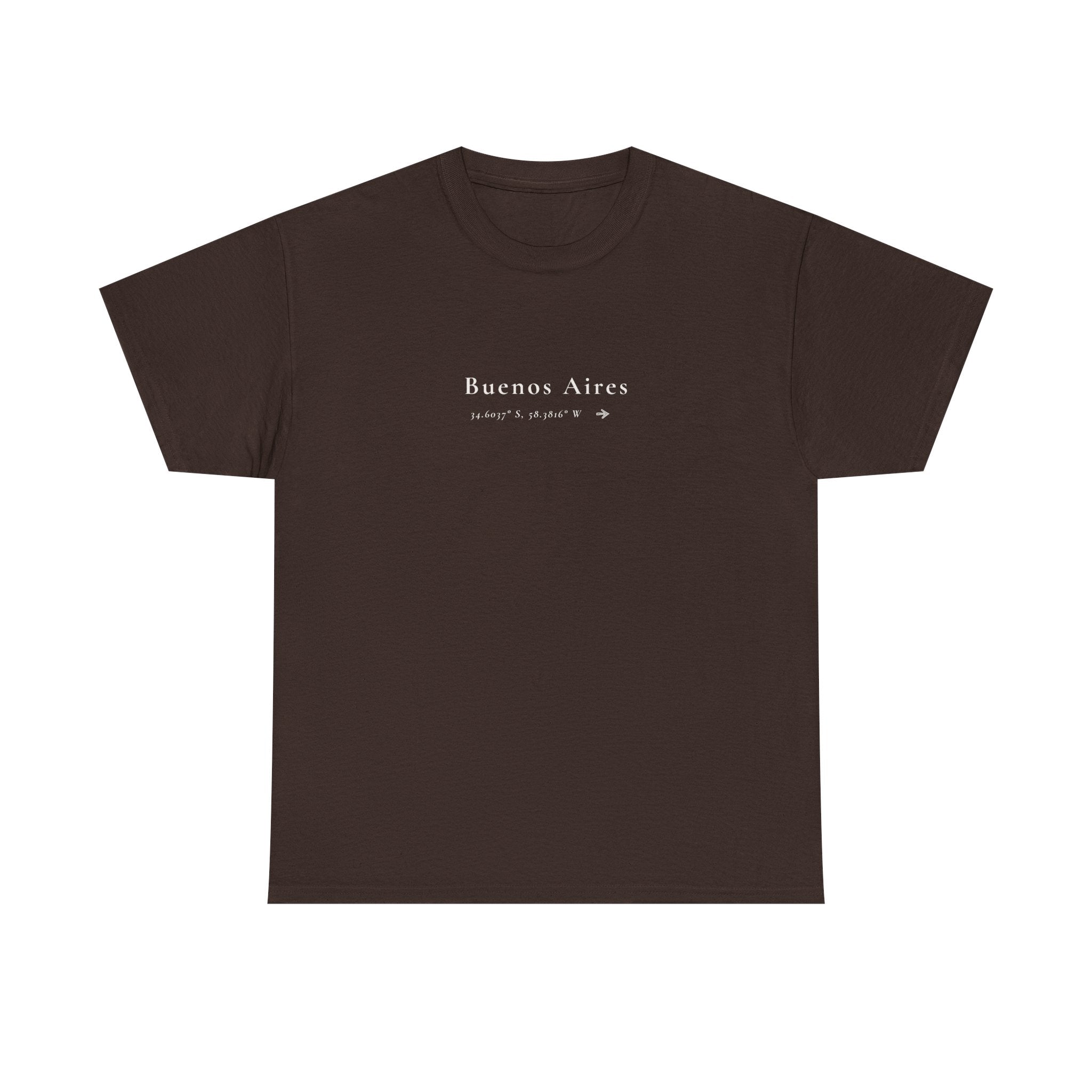 Personalised City T-Shirt — Custom City Coordinates Tee — You Belong Here Shirt — Minimalist Travel Gift — Any City Custom Tee