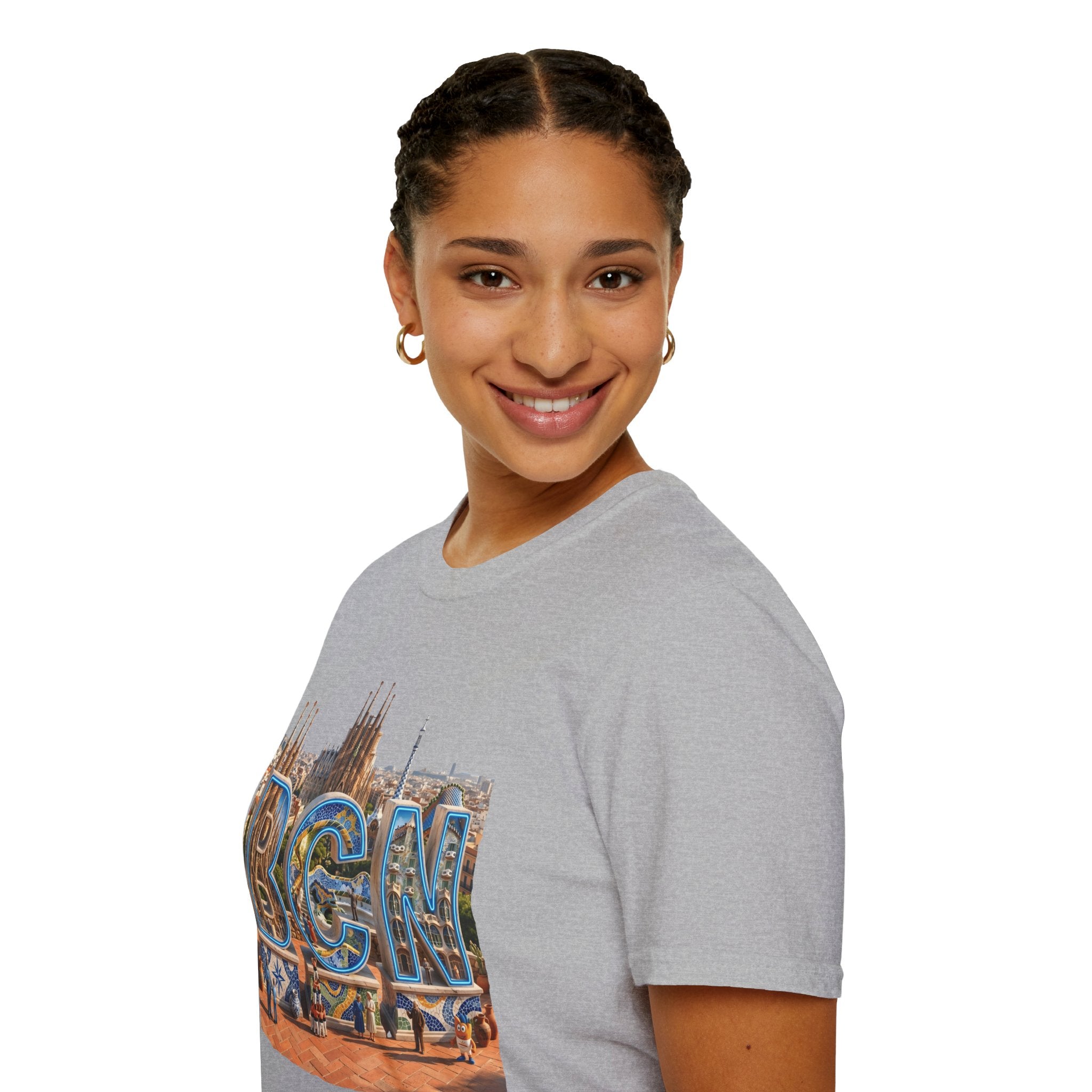 BCN (Barcelona): City Image Tee