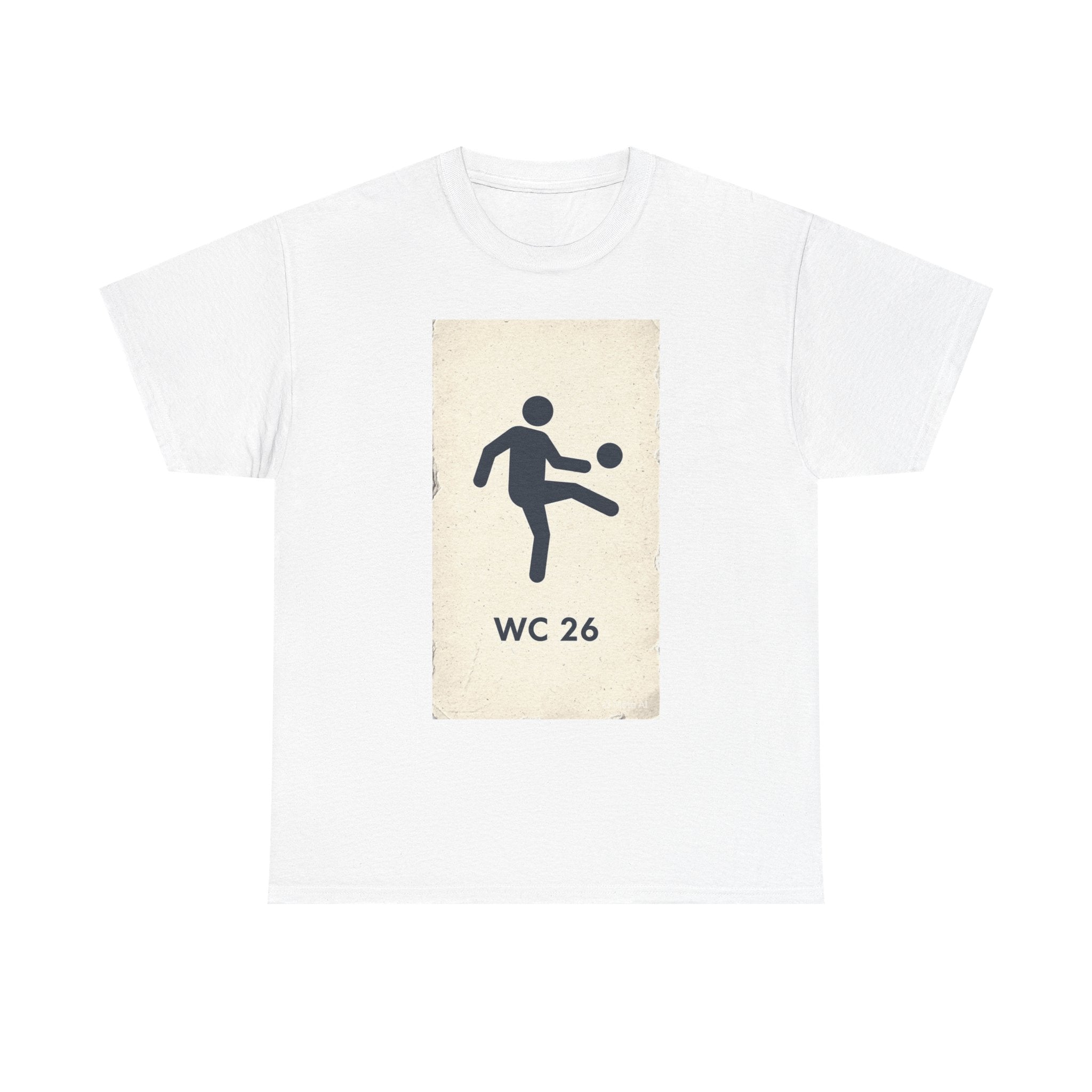 WC 26 - Footie humor - Toilet figure playing football